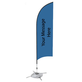 Bow Banner Flags - Double Sided